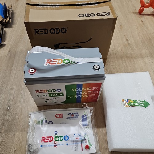 Redodo 12v 100ah lifepo4 - 12v,