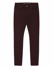 American Eagle Outfitters Damen Skinny Jeans W32 L30 Burgund CM01