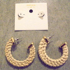 Fossil Ohrringe Schmuck