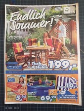 alte Werbung, DÄNISCHES BETTENLAGER, Broschüre 16 Seiten, Sommer 2006 -  Sammler