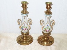 Paar Porzellan Biedermeier