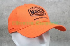 Mauser Cap DRIVEN Orange Basecap Jagdkappe Mauser Jagdwaffen Outdoor NEU