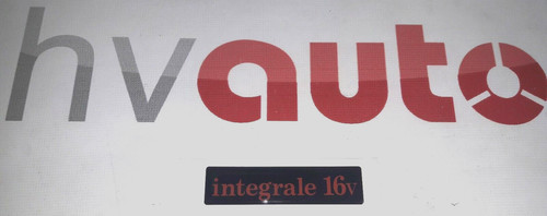 Emblem integrale 16v lancia - integrale,