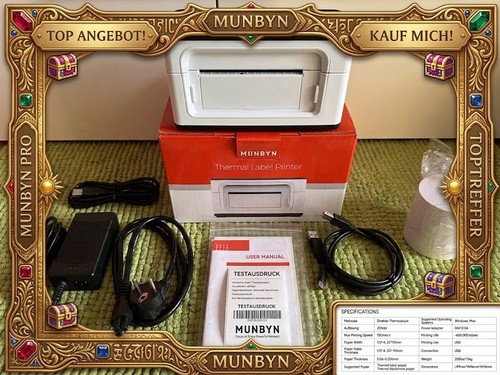 Munbyn itpp941 thermodrucker - thermodrucker, /