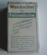 Altes Waschmittel für