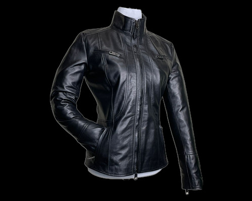 Jacke lederjacke damen - jacke,