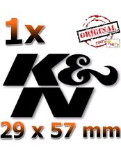 K&N Die Cut 29x57mm Schwarz