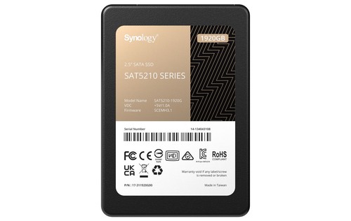 Synology sat5210 92tb - synology, 1,92tb