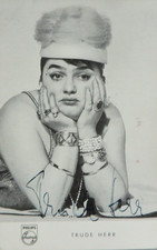 Autogramm deutsche Sängerin