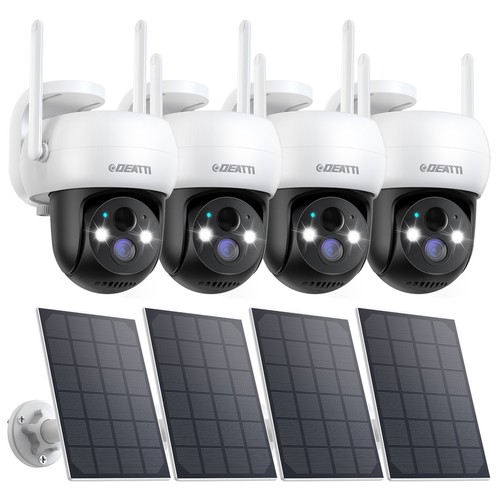 4pcs solar kamera - 4pcs,