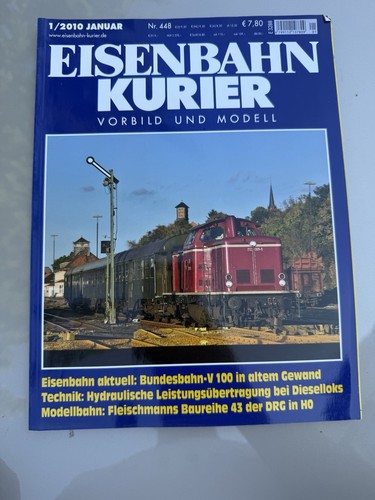 Eisenbahn kurier heft - eisenbahn, 1/2010