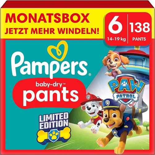 Pampers baby dry - pampers, paw