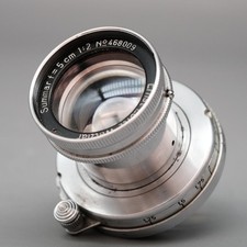SUMMAR f=5cm 1:2 LEITZ WETZLAR  1938 Leica LTM m39 lens SUMUS