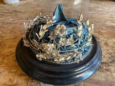 Silberhochzeit Diadem in Antiker Haarschmuck und Anstecknadel