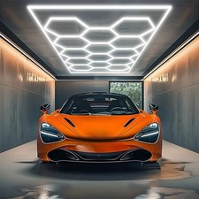 14x Hexagon LED Deckenleuchte