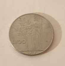 1978 100 Lire Münze Italien