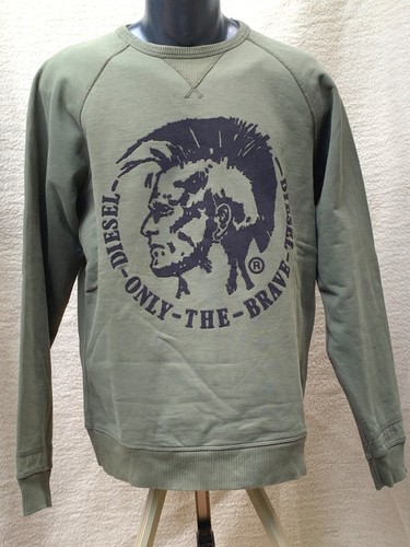 Diesel mohawk sweatshirt logo - sweatshirt,