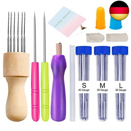 Filznadeln set für anfänger - set,