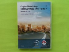 CD NAVIGATION OPEL 800 NAVI 500 TÜRKEI 2013 INSIGNIA ASTRA J MERIVA B MY 09 / 10