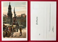 Künstler Litho AK DRESDEN von