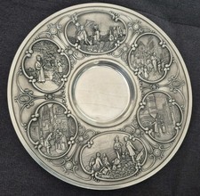 Zinnteller Frieling - Zinnserie Spitzweg 95 %