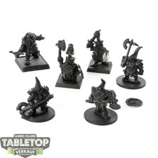 Miniaturen - 6 Zwerge -