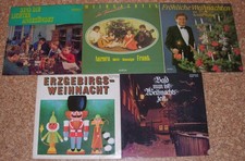 LP Schallplatten Sammlung Weihnachtslieder AMIGA / ETERNA ( 5 )