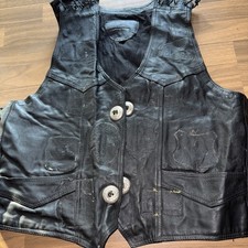 Leder  Kutte  Patch  Aufnäher Mc Rocker Motorrad Club