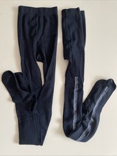 TCM Tchibo Mädchen Strumpfhose 2 Stück Blau Gr. 146/152  Neu