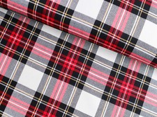 SCHOTTENKARO Karo Stoff Tartan