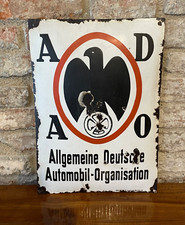 Emailschild "ADAO" Allgemeine Deutsche Automobil Organisation