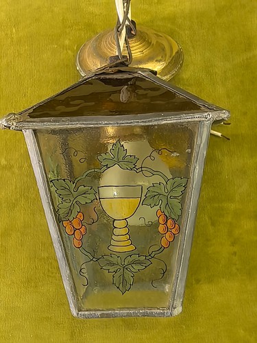 Lampe bleiglas hängelampe - bleiglas,
