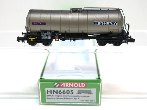 Kesselwagen solvay der sncf - kesselwagen, "solvay"