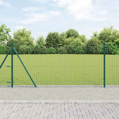 Eurozaun mit betonfundament - eurozaun,