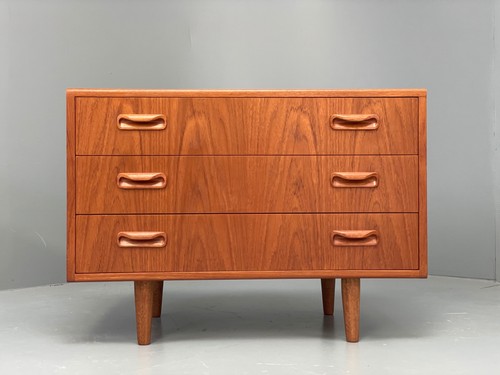 Vintage plan teak kommode - vintage,
