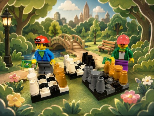 Lego schachbrett schach - schachbrett, nerd