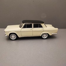 1:43 Fiat 2300 creme/Schwarz Limousine  Modellauto Norev