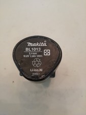 Original Makita BL1013, 10,8V 1,3Ah, Li-Ion, 196066-7, Gebraucht, Rechnung 