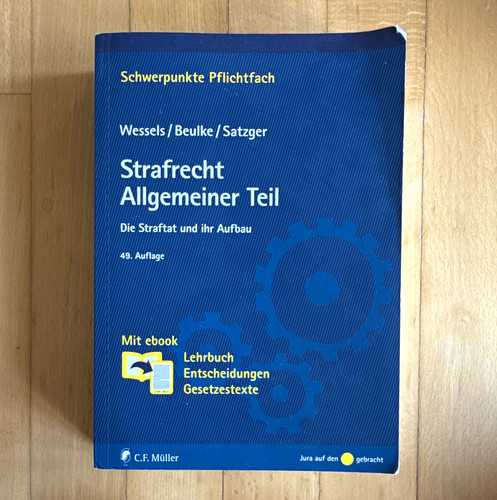 Müller strafrecht - c.f.,