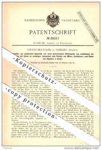 Original patent giulio - original,