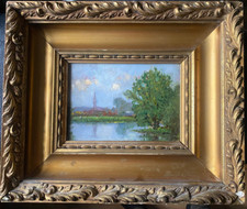 :IMPRESSIONIST CIRCA 1900 GOLD