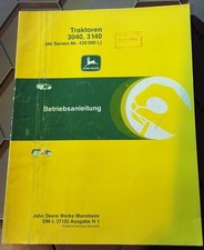Betriebsanleitung john deere - john,