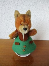Steiff Fuchs Eierwärmer Filz Betthupferl 50er Vintage Rarität