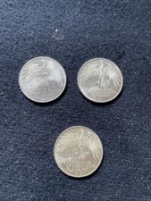 3 Mal 10 Deutsche Mark Silber