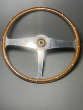 Jaguar MK2 E-Type Oldtimer Alu Holz Lenkrad Derrington mit Narbe gebraucht