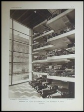 L'ARCHITECTE 1929 PARIS GARAGE