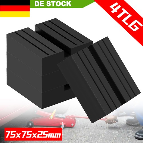 Wagenheber gummiklotz - 4x,