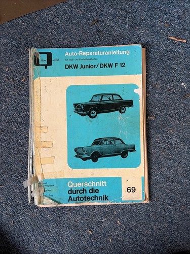 Reparaturhandbuch dkw junior - dkw, f