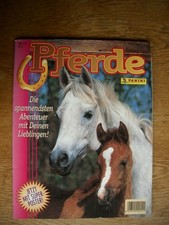 "PFERDE - Die spannensten Abenteuer..." Stickeralbum PANINI 1995 -vollständig- 