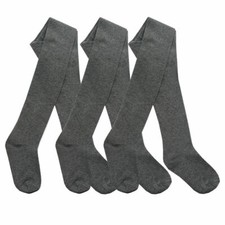 5 graue Mädchen-Strumpfhosen